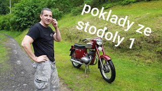 Poklady ze stodoly 1  JAWA 350361 sport [upl. by Elahcim44]