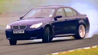 BMW M5 E60 Review TBT  Fifth Gear [upl. by Notsyrb]