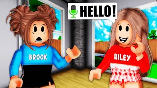 I Made My SISTER Reveal Her VOICE Brookhaven RP [upl. by Eecyak12]