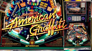 American Graffiti Original 2024 Visual Pinball X VPX [upl. by Eradis174]