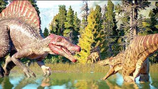 SPINOSAURUS VS SUCHOMIMUS Who Would Win [upl. by Rivi346]