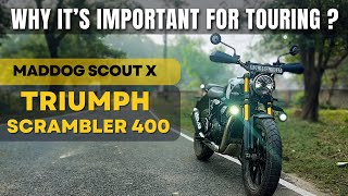 How amp Why to choose Auxiliary Lights for TRIUMPH SCRAMBLER X  MADDOG SCOUT X  bikeaccessories [upl. by Cigam]