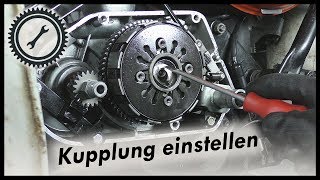 Kupplung einstellen und Reibbeläge wechseln  S51 KR512 SR50 Tutorial [upl. by Eigna400]