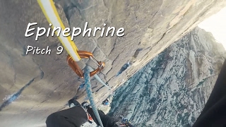 Trad Climbing on Epinephrine  Pitch 9 my favorite pitch [upl. by Arihaz]