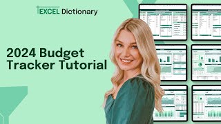 Excel Dictionarys 2024 Budget Tracker Tutorial [upl. by Nivlac894]