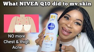 Shocking truth about NIVEA Q10 PLUS VITAMIN C FIRMING LOTION [upl. by Boothman64]