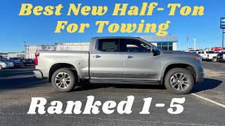 Best New Half Ton for Towing Ranked 15 [upl. by Adlen]