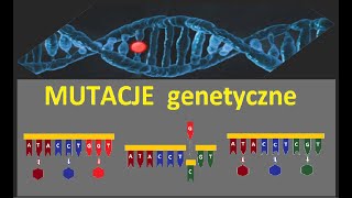 Mutacje  przyczyny skutki choroby [upl. by Nerrol986]