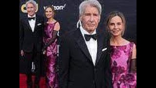 Critics Choice Awards 2024 Harrison Ford 81 sweetly holds hands with wife Calista Flockhart [upl. by Deborath725]