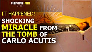 It happened Shocking miracle from the Tomb of Carlo Acutis [upl. by Petulah]