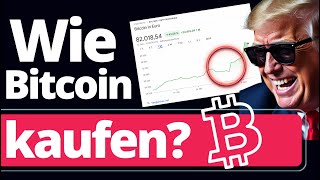 Bitcoin Explosion nach Trump Wahl Wie kauft man Bitcoin [upl. by Sasnett917]