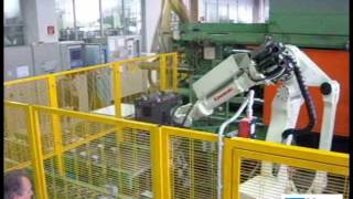 Pressofusione rotori  Tiesse Robot [upl. by Eidson]