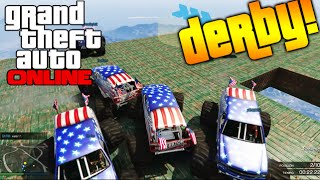 DERBY EN LAS ALTURASEPIC SALTO GTA V ONLINE Makiman [upl. by Gannie]