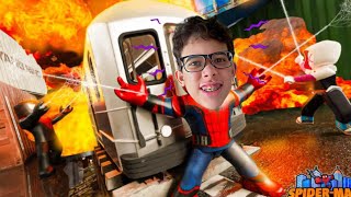 ME TRANSFORMEI NO INCRÍVEL HOMEM ARANHA  Roblox [upl. by Eniamsaj]