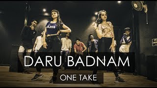 DARU BADNAAM  One Take  Tejas Dhoke Choreography  DanceFit Live [upl. by Dranal]