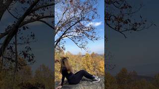 Shenandoah National Park 🏞️ hiking nature nationalpark fall girlstrip motivation waterfalls [upl. by Pepillo312]