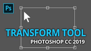 How to Free Transform in Adobe Photoshop CC 2019  Photoshop Free Transform [upl. by Eiluj530]