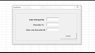 Tira Duvidas  Calculando Desconto Excel  VBA [upl. by Akirdnuhs]