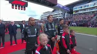 THE NATIONAL ANTHEM OF UNITED KINGDOM  FORMULA 1 2024 BRITISH GRAND PRIX [upl. by Zetes519]