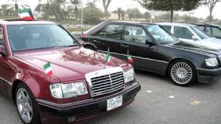 MERCEDESBENZ CLUB W124 500EE500 KUWAIT 2 [upl. by Friday]