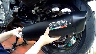 BMW K 1600 GT GTL ISTRUZIONI SCARICO GPR EXHAUST SYSTEM FITTING INSTRUCTIONS [upl. by Aridatha148]