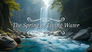 The Spring of Living Water Soothing Harp Music with Bible Verses [upl. by Polak]