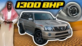 FIRST DRIVE MY 1300 BHP NISSAN PATROL😮‍💨👌🏾 [upl. by Morry72]