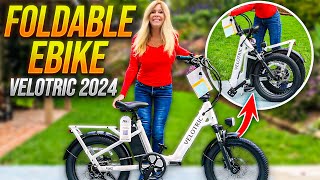 2024s Ultimate Folding Ebike Velotric Fold 1 E Bike  All Terrain Foldable Ebike Review [upl. by Lombardy]