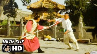 Epic Battle At Temple  THE SHAOLIN TEMPLE 1983 Movie CLIP HD [upl. by Aliemaj]