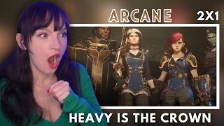 Arcane 2x1 Reaction quotHeavy is The Crownquot  First Time Watching  Reaction [upl. by Seta745]