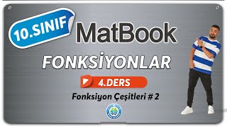 Fonksiyonlar 4  Fonksiyon Çeşitleri 2  10SINIF MATEMATİK MatBook [upl. by Dlopoel]