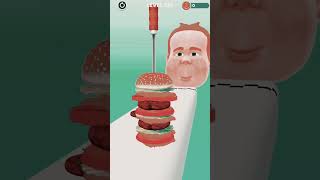 Burger Runner 🍔🍔 Make Extra large Hamburger cheese Burger part 103 xxlsandwichgameplay [upl. by Maples]