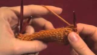 Sock Knitting Turning the Heel [upl. by Hoisch480]