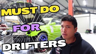 Drift Car wheel Alignment 101 Without Alignment Machine [upl. by Eiveneg686]