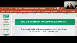 PRESCRIPCIÓN Y CADUCIDAD DEL PROCEDIMIENTO SANCIONADOR [upl. by Allertse30]