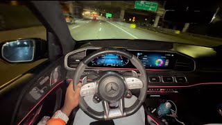 GLE AMG 63 S 4MATIC POV [upl. by Kehr]