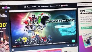 Voltron force ultimate victory old nickelodeon flash game ￼￼ [upl. by Adnaram]