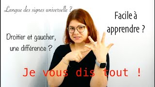 5 choses à savoir avant dapprendre la LSF [upl. by Edurtreg]