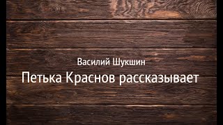 Василий Шукшин «Петька Краснов рассказывает» Аудиокнига Читает Владимир Антоник [upl. by Ahsikan]