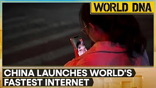 Worlds fastest 12 TBPS internet connection launched by China  World News  WION World DNA [upl. by Beetner332]