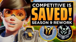 Competitive Overwatch is SAVED  Season 9 Reworks [upl. by Ruenhs808]