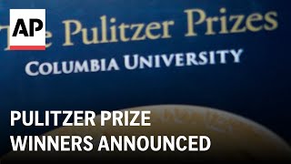 Pulitzer Prize Board announces winners for excellence in journalism arts [upl. by Acinad]