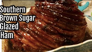 The BEST Brown Sugar Glazed Ham on YouTube  NO PINEAPPLES [upl. by Lleval]