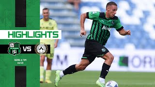 SassuoloUdinese 13  Highlights 2223 [upl. by Azitram128]