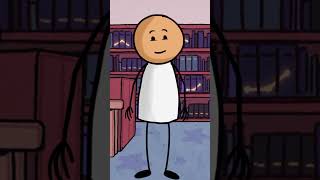 Funny jokes in English 2d animation character2d animationtrending viral shorts funnycartoon [upl. by Enaej79]