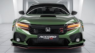 2025 Honda Accord Type R The Family Sedan Just Got WILD [upl. by Kamilah92]