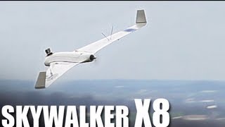 Flite Test  Skywalker X8  REVIEW [upl. by Zebe]