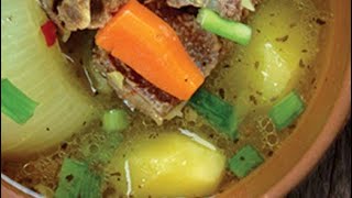 Beef Bone Soup Recipe [upl. by Hynda]