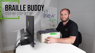 Braille Buddy Embosser StepbyStep Setup [upl. by Yelraf]