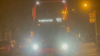 Shabby FRV  TFL Bus Route N171 Hither Green  Tottenham Court Road  Enviro 400H MMC  GALC [upl. by Adriel]